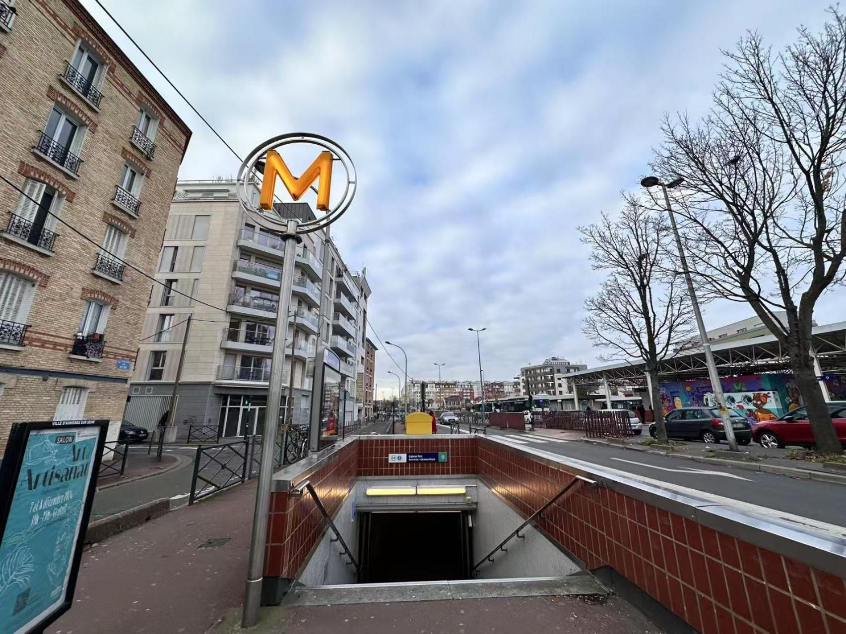 Apartment Metro-Paris Asnières Екстериор снимка